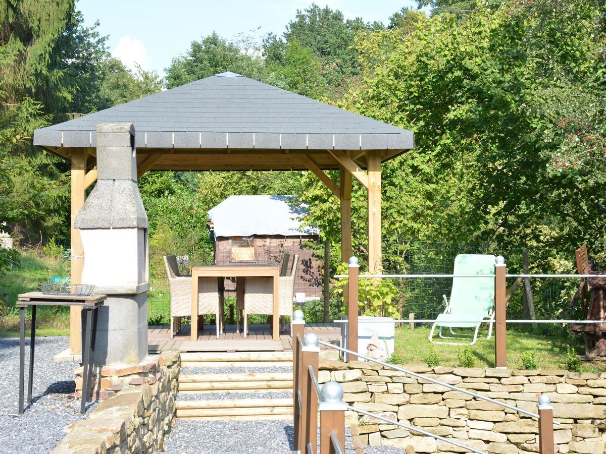 Chalet In Gesves With Roof Terrace Garden Bbq エクステリア 写真